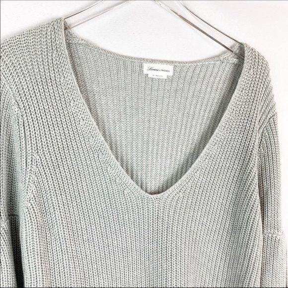 Lovers + Friends Addison Bell Sleeve Sweater M - Picture 6 of 9